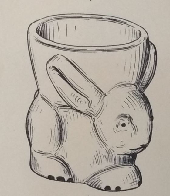 Bunny eggcup